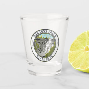 Vaso De Chupito Burgess Falls State Park Tennessee Badge