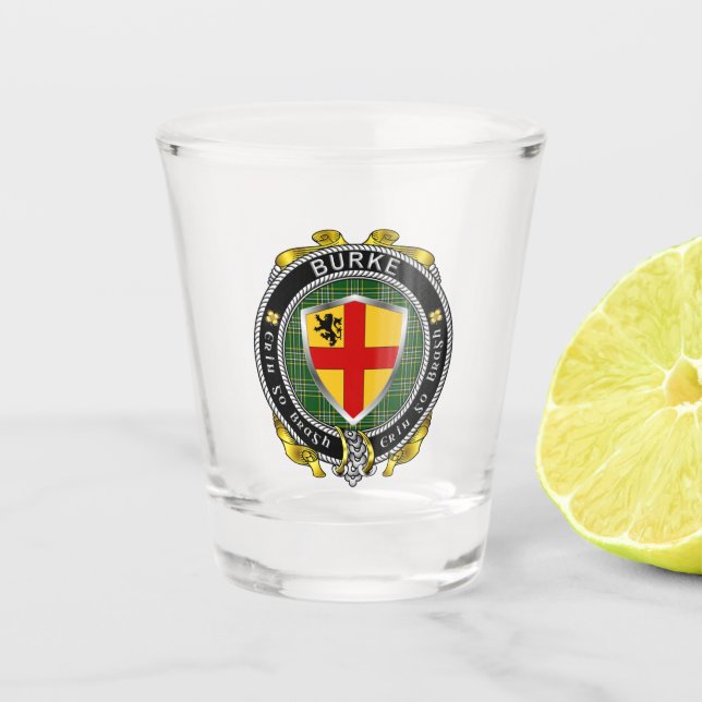 Vaso De Chupito Burke Irish Shot Glass (Anverso)