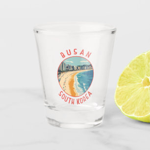 Vaso De Chupito Busan Haeundae Beach Retro Circulo Molesto