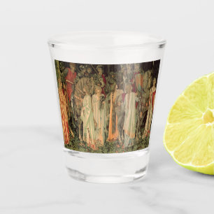 Vaso De Chupito Caballeros medievales de la Mesa Redonda