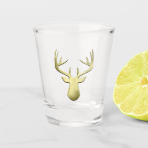 Vaso De Chupito Cabeza de Ciervo