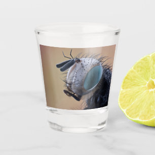 Vaso De Chupito Cabeza de error de insecto de cierre