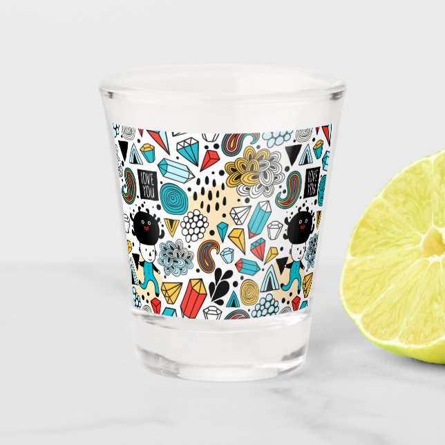 Vaso De Chupito Cabeza loca (Anverso)