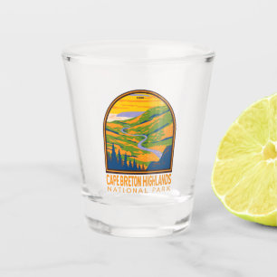 Vaso De Chupito Cabo Bretón Highlands Parque nacional Canadá Viaje