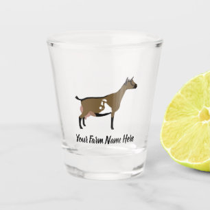 Vaso De Chupito Cabra láctea para enanos nigeriana personalizada