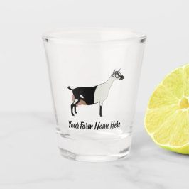 Vaso De Chupito Cabra lechera alpina personalizada