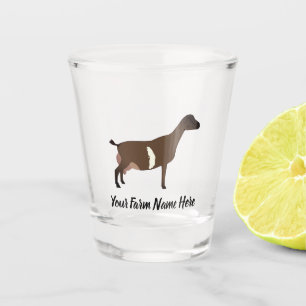 Vaso De Chupito Cabra lechera LaMancha personalizada