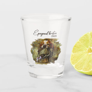 Vaso De Chupito Cacería de Woodcock con el español británico