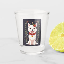 Vaso De Chupito Cachorro de vacaciones