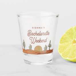 Vaso De Chupito Cactus Bachelorette Fiesta Desert Tema