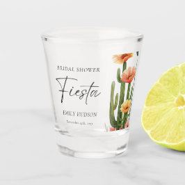 Vaso De Chupito Cactus Fiesta Floral Bridal Shower