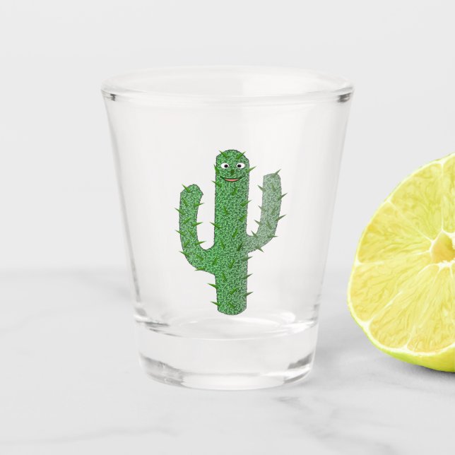Vaso De Chupito Cactus Happy Day of the Dead (Anverso)