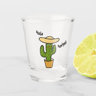 Vaso De Chupito Cactus mexicano