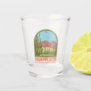 Vaso De Chupito Cactus Monumento Nacional Arizona Retro