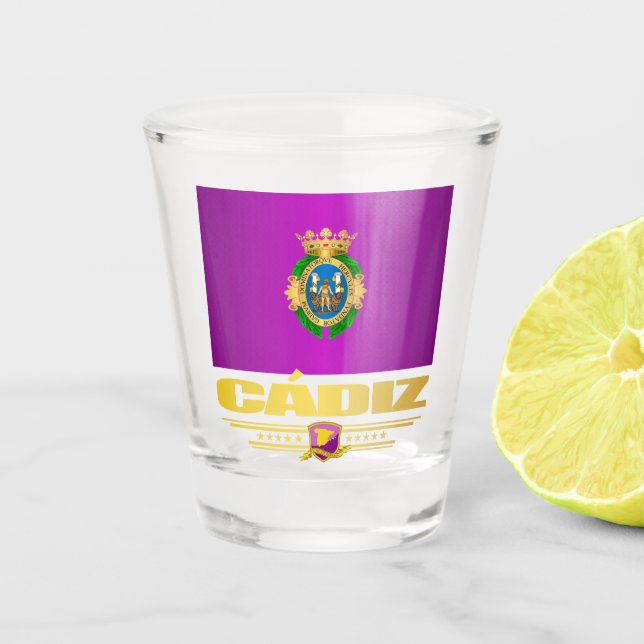 Vaso De Chupito Cádiz (Anverso)