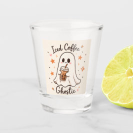 Vaso De Chupito Café con Hielo Fantasmita - Halloween Lindo