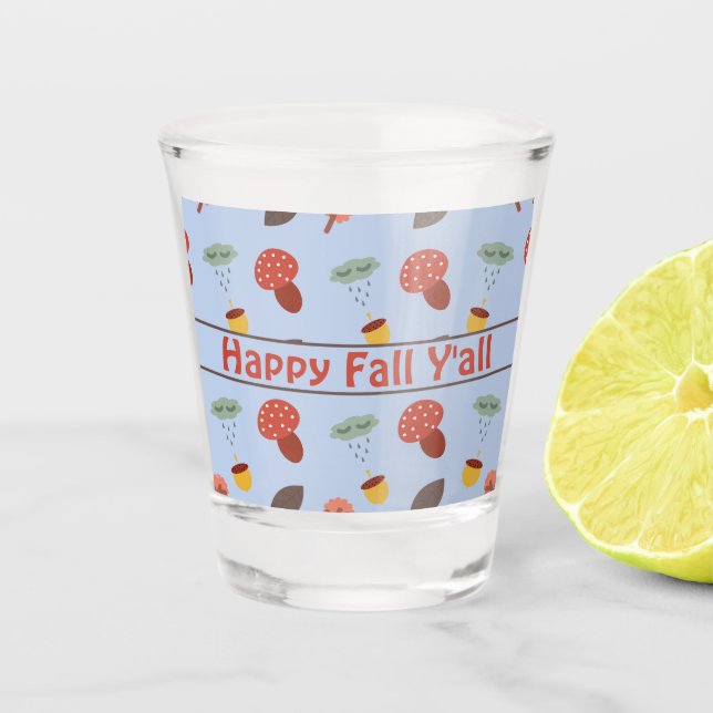 Vaso De Chupito Caída (Anverso)