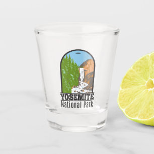Vaso De Chupito Caída vernal del Parque Nacional Yosemite Californ