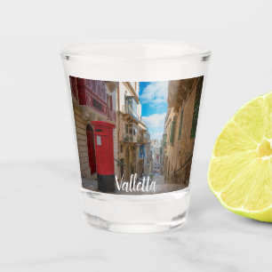 Vaso De Chupito Caja de correo rojo vintage en Malta