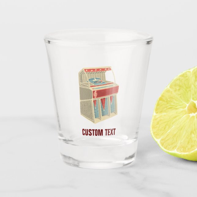 Vaso De Chupito Caja de música Grunge (Anverso)