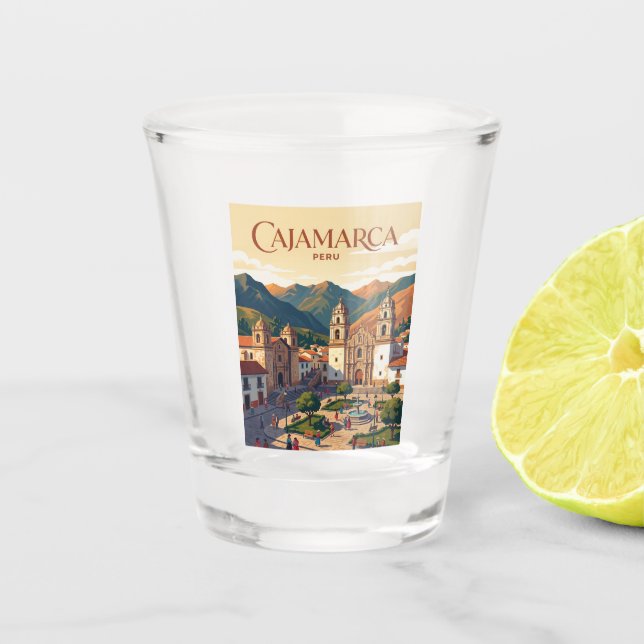 Vaso De Chupito Cajamarca, Perú Perú (Anverso)