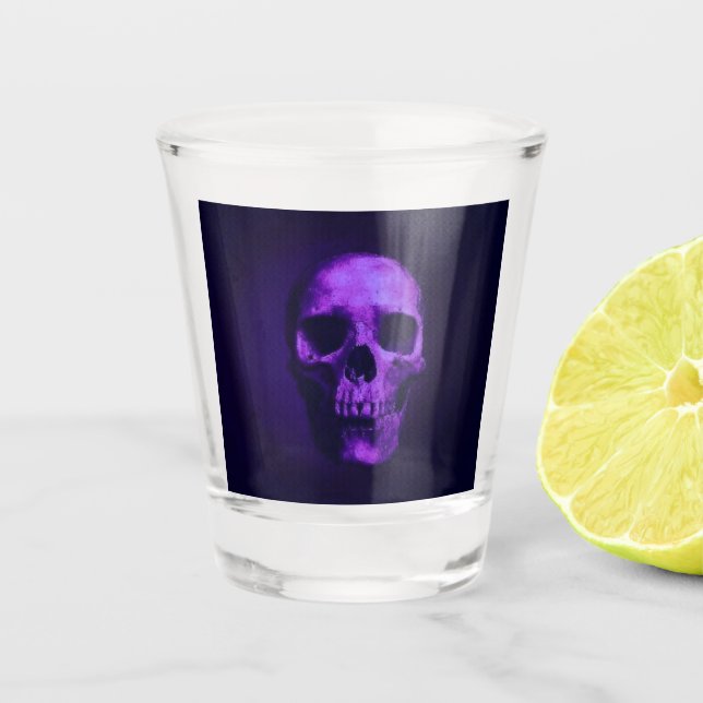 Vaso De Chupito Calavera (Anverso)