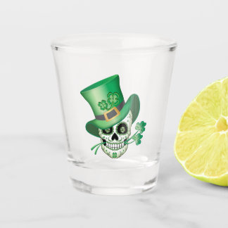 Vaso De Chupito Calavera de azúcar irlandesa