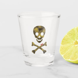 Vaso De Chupito Calavera de camuflaje