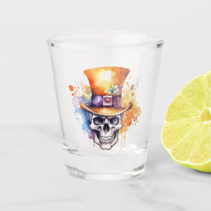 Vaso De Chupito Calavera en un cilindro