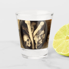 Vaso De Chupito Calderón de huesos.