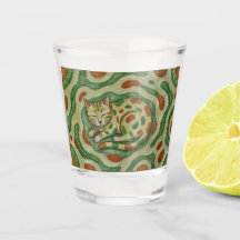 Calico Cat Camouflage Abstract Pattern