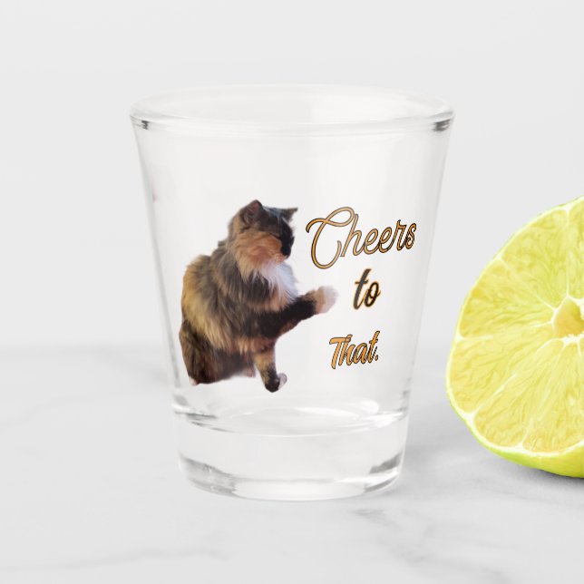 Vaso De Chupito ¿Calico Cat Shake? (Anverso)