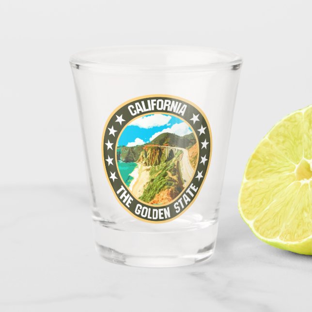Vaso De Chupito California (Anverso)