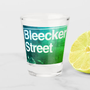 Vaso De Chupito Calle Bleecker, Greenwich Village, Manhattan NYC