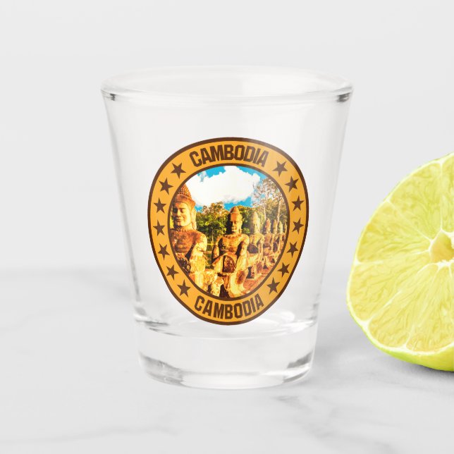 Vaso De Chupito Camboya (Anverso)