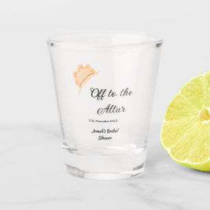 Vaso De Chupito Camino al altar gorra naranja sombrero despedida d