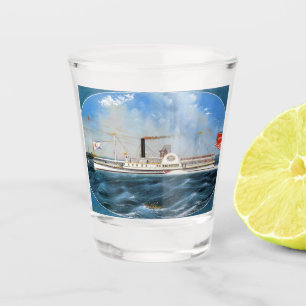 Vaso De Chupito Camión de vapor de reno 1850
