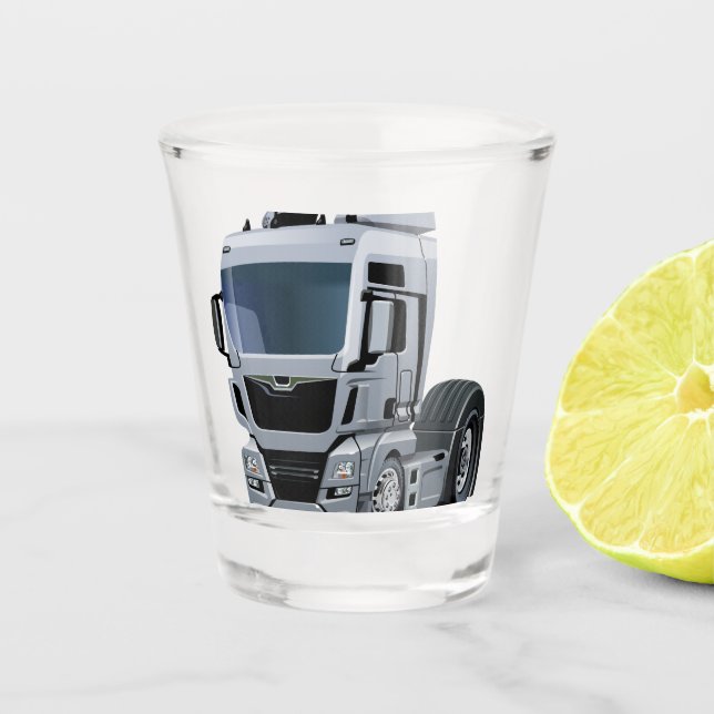 Vaso De Chupito camión personalizado (Anverso)