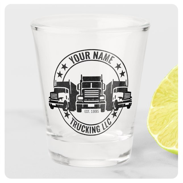 Vaso De Chupito Camión Semirremolque Personalizado para Transporti (Subido por el creador)