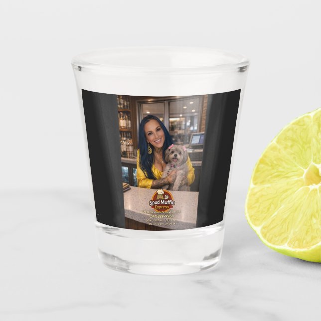 Vaso De Chupito camiseta (Anverso)