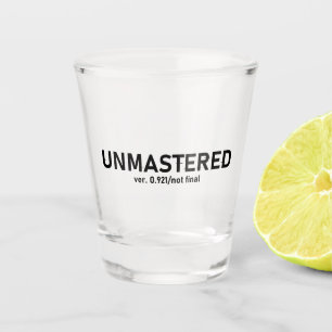 Vaso De Chupito Camiseta de audio no dominada - Estilo de destello