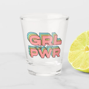 Vaso De Chupito Camiseta POWER chica
