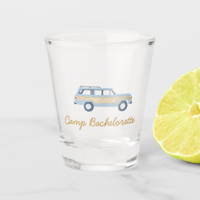 Vaso De Chupito Camp Bachelorette (Anverso)