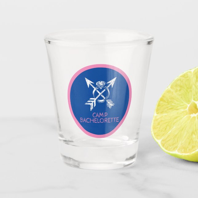 Vaso De Chupito Camp Bachelorette (Anverso)