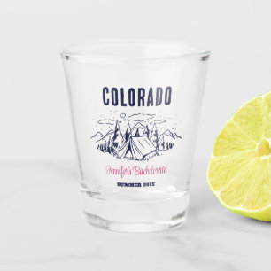 Vaso De Chupito Campamento de Chicas del partido Bachelorette Camp