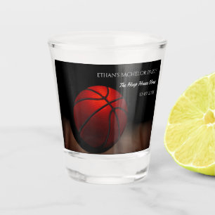 Vaso De Chupito Campeón del partido de baloncesto / soltero