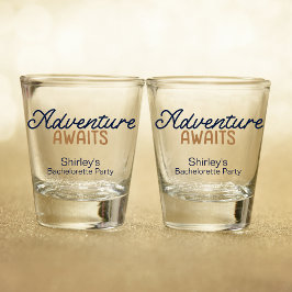 Vaso De Chupito Camping Mountain Adventure Bachelorette