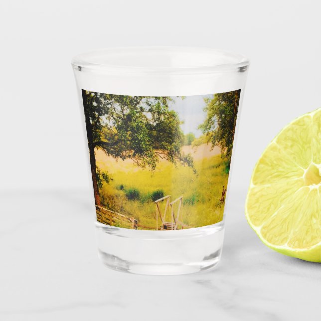 Vaso De Chupito Campo de verano de Gysinge (Anverso)