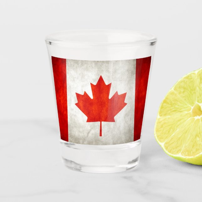 Vaso De Chupito Canadá (Anverso)