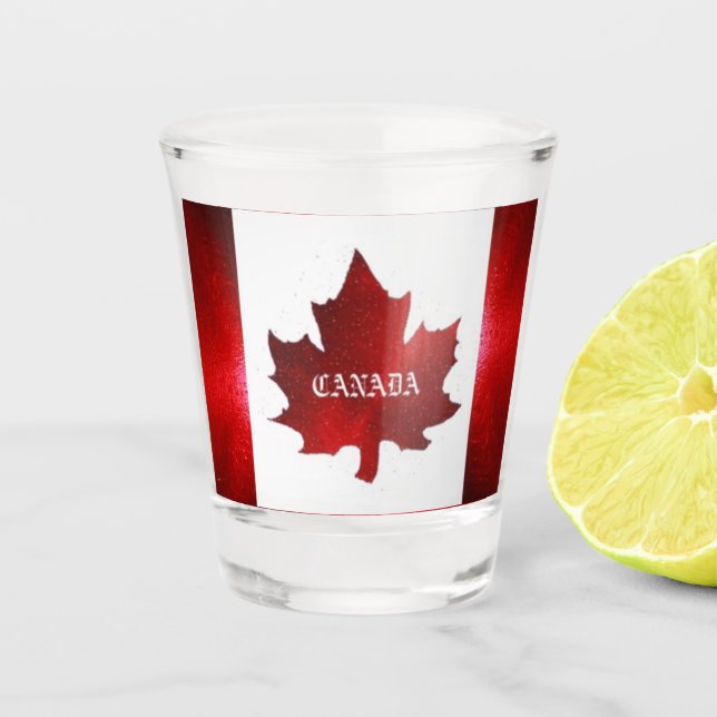 Vaso De Chupito canadá (Anverso)